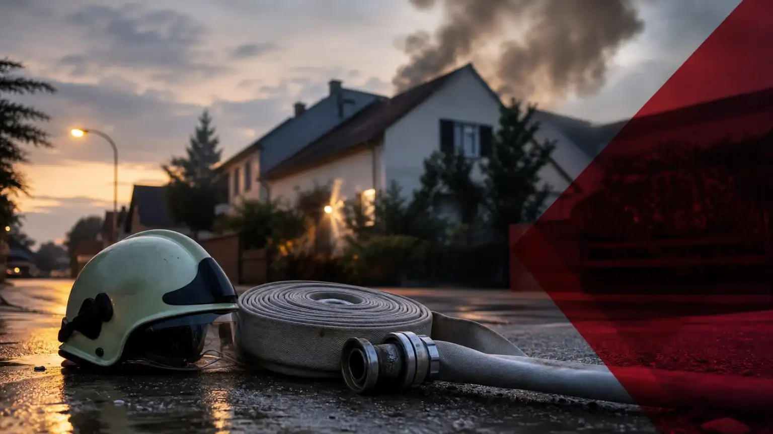Einwöchiges Brandübungscontainer-Training im Landkreis Sächsische Schweiz-Osterzgebirge