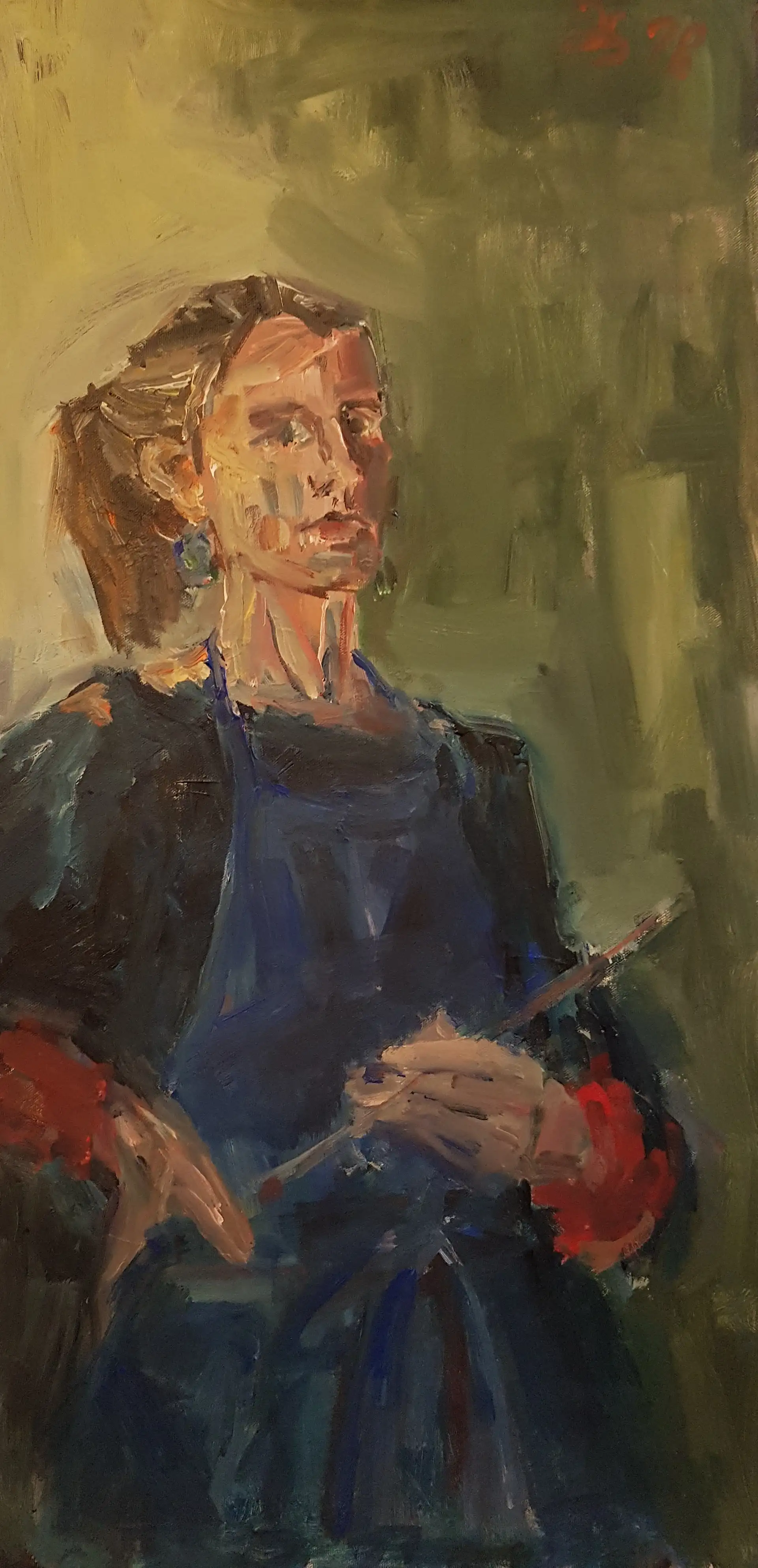 Selbstporträt von Julia Schöne.
