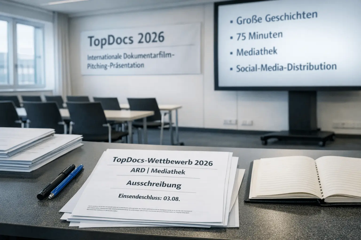 Kurzmitteilung: ARD sucht neue TopDocs