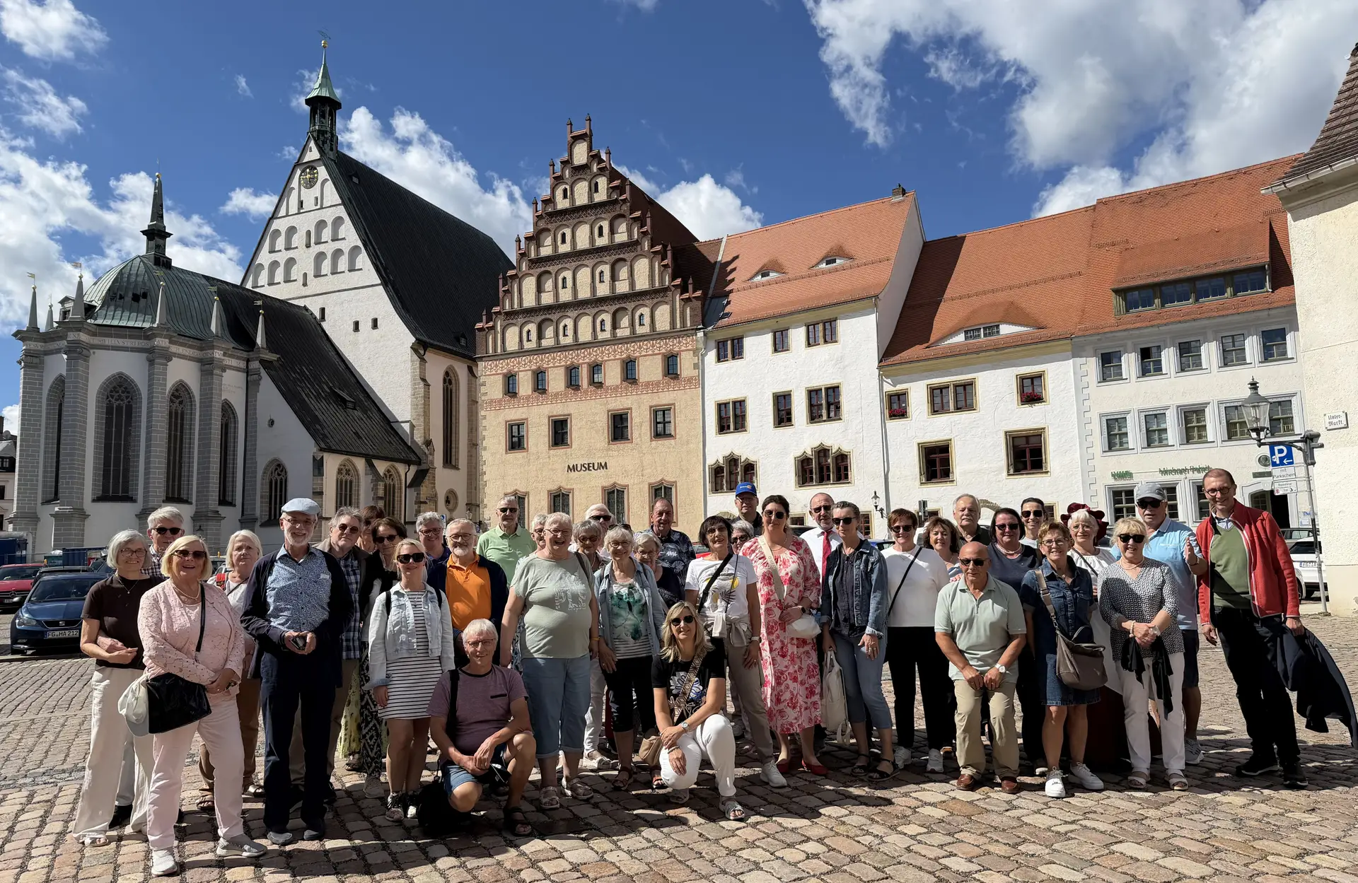 St. Ingbert und Radebeul: Besuchsprogramm mit Karl-May-Museum, Freiberg und Cowboy Ampel