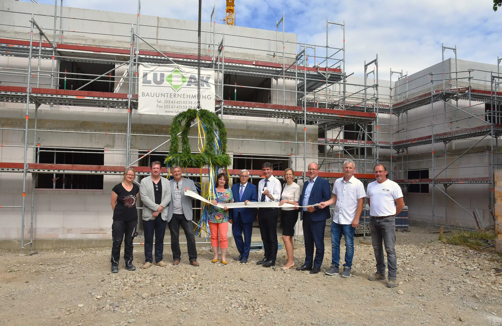 Neuer Betriebskindergarten und Pflegefachschule in Borna